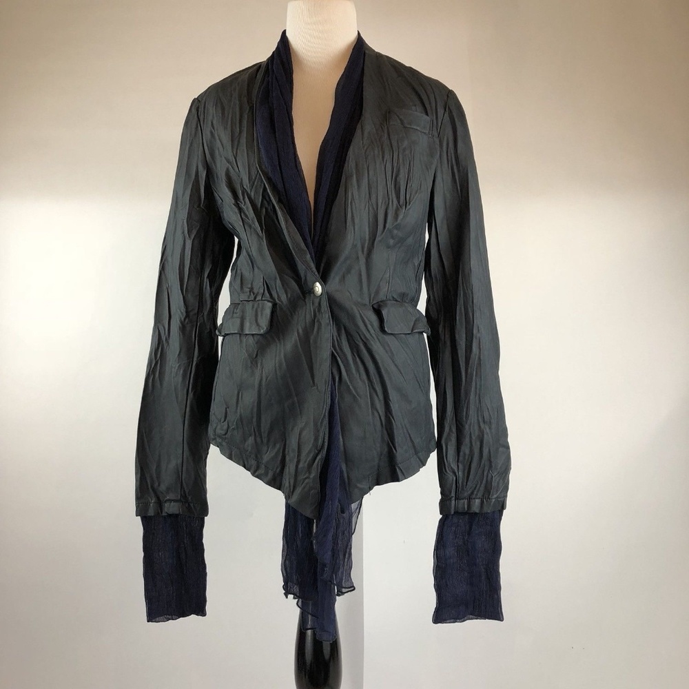 Love Stitch Jacket Navy Size M